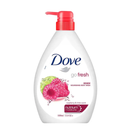Dove Go Fresh Nourishing Body Wash | Raspberry & Lime