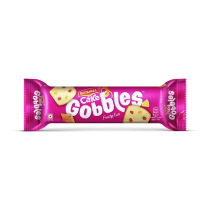 Britannia Gobbles Bar Cake Fruity Fun | Bakery Delight
